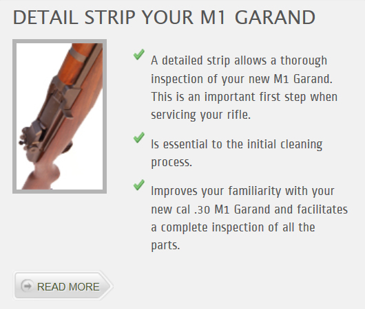 Detail Strip your M1 Garand